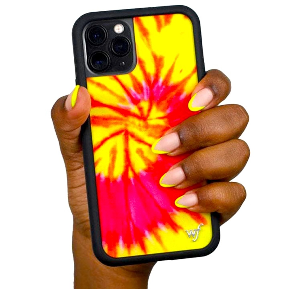 Wildflower Tie Die iPhone 12 case